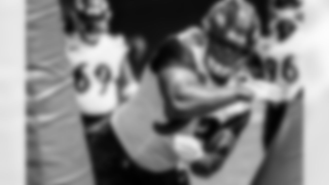 DT Justin Madubuike
Teammates and coaches see Madubuike's potential to become a defensive force, and his playing time is expected to increase. Madubuike's emergence comes as an important time, with veteran defensive linemen Calais Campbell, Derek Wolfe and Brandon Williams facing their first 17-game regular season.