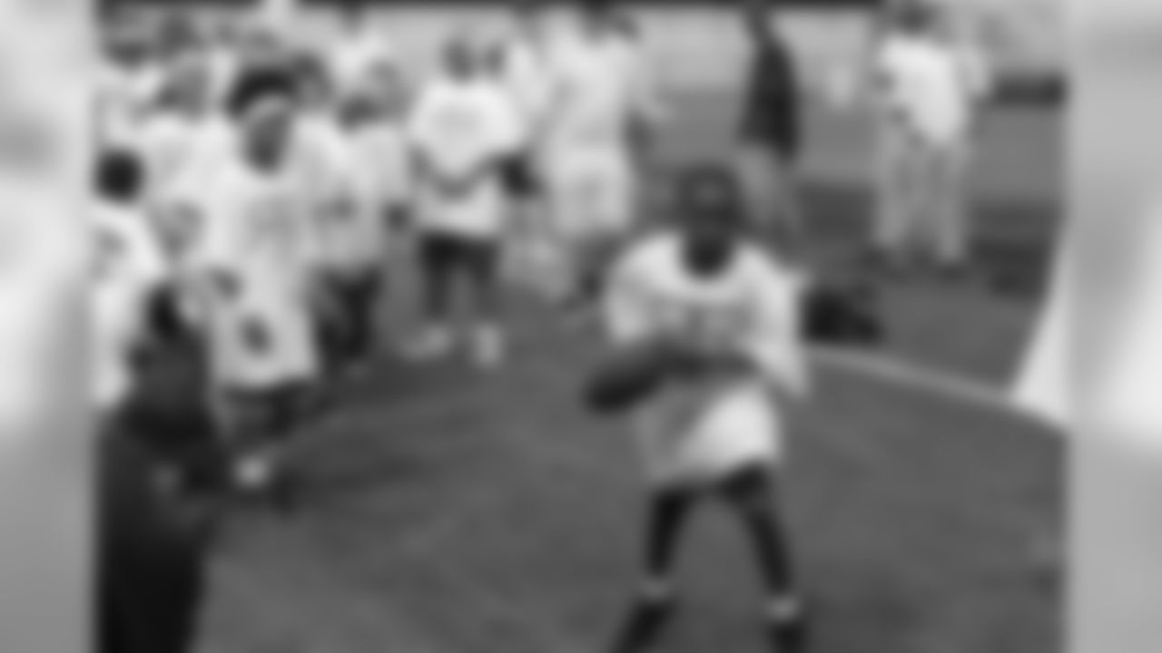 Ray Rice holds a youth football camp in his hometown of New Rochelle, New York in June 2009. [Photos courtesy of Kevin O'Brien]