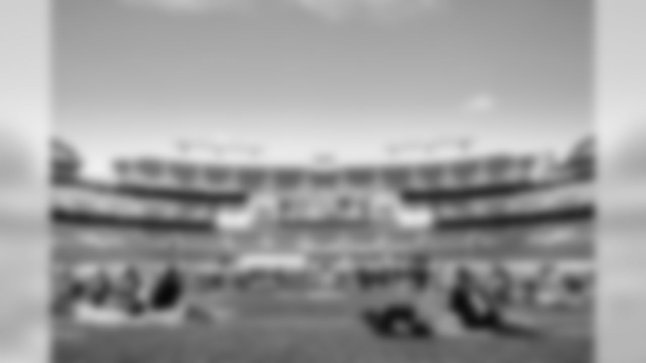 More than 1,000 Purple members came to M&T Bank Stadium to watch "The Blind Side" on the new Ravensvision HD video boards on Friday, July 9, 2010.