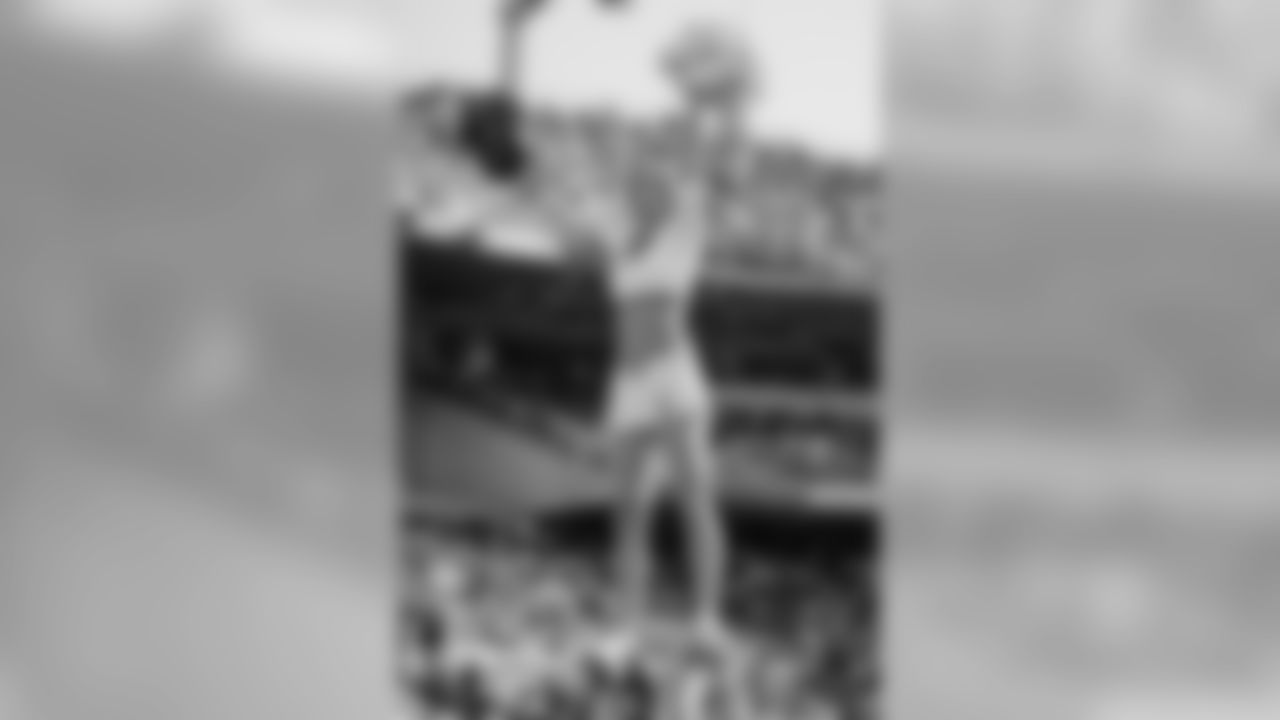 The Baltimore Ravens Cheerleading Team entertains the fans at M&T Bank Stadium throughout the 2008 NFL season.
