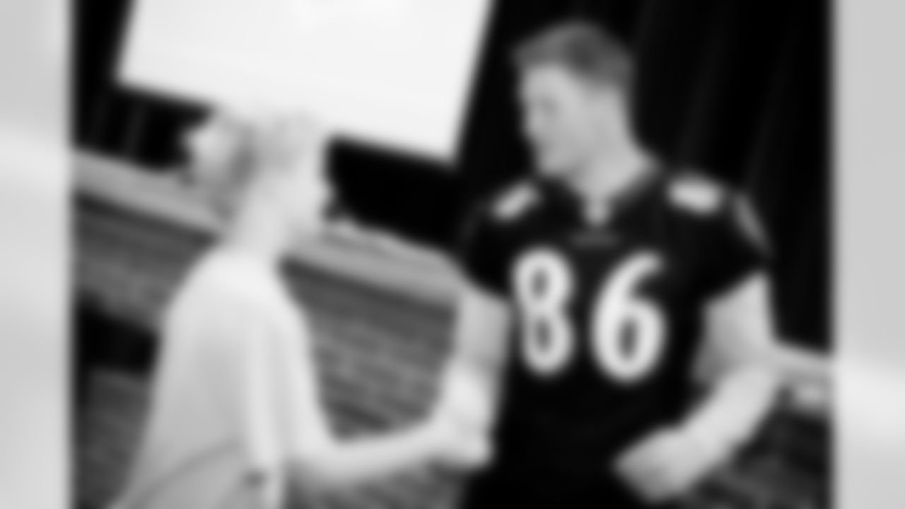 Todd Heap launched the What Moves U program at Severna Park Middle School in October 2008.