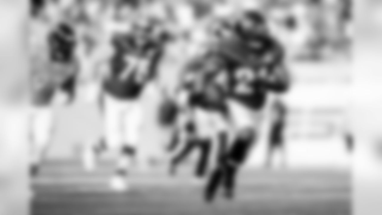 Running back Mark Ingram II carries the ball at the 2020 Pro Bowl game, Sunday, Jan. 26, 2020 in Orlando, Fla.