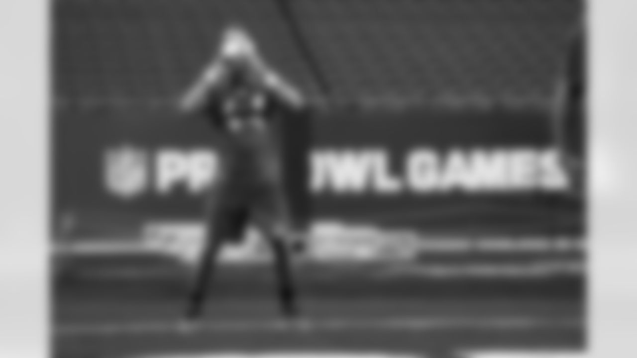 Baltimore Ravens cornerback Marlon Humphrey (44) takes photos during practices for the 2023 Pro Bowl Games on Saturday, February 4, 2023 in Las Vegas, Nevada.