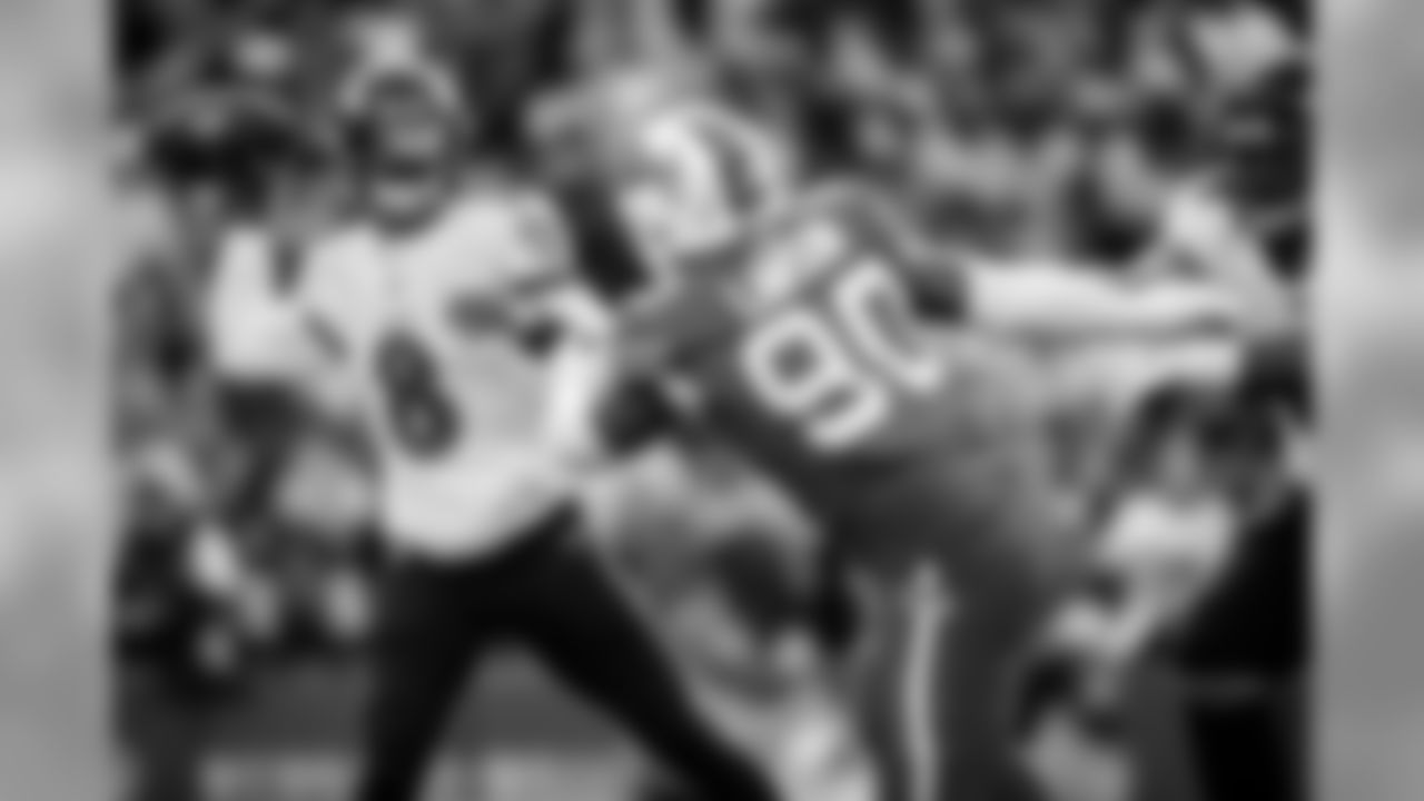 The Baltimore Ravens defeated the Buffalo Bills by a score of 24-17 at New Era Field on December 8, 2019 in Orchard Park, New York clinching a spot in the playoffs.