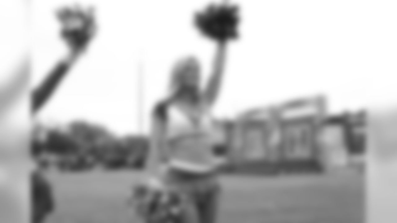 Baltimore Ravens cheerleader Brittany B during the 2020 Pro Bowl Skills Showdown, Wednesday, Jan. 22, 2020 in Orlando, Fla. (Logan Bowles/NFL)