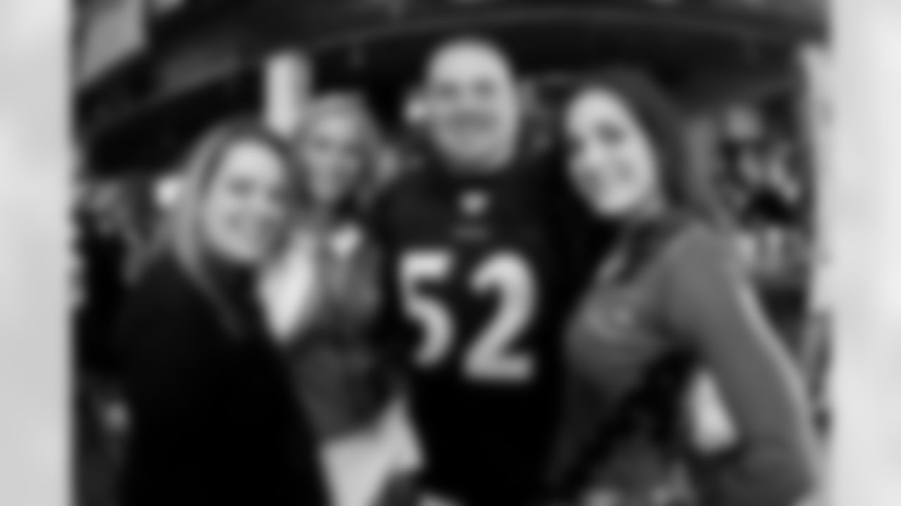 Ravens fans showed their purple pride on Black Friday, November, 27, 2009. Fans were joined by Ravens cheerleaders, Playmakers and Ravens mascot Poe and some lucky fans won autographed memorabilia.