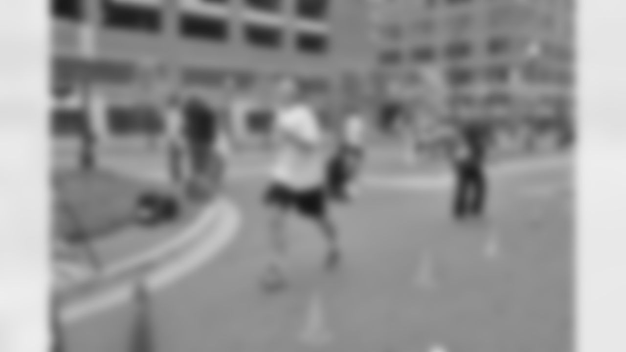 The 5K Fun Run was held to support Brigance's Brigade, the foundation created by longtime Baltimore football fixture O.J. Brigance who is currently fighting amyotrophic lateral sclerosis (ALS).