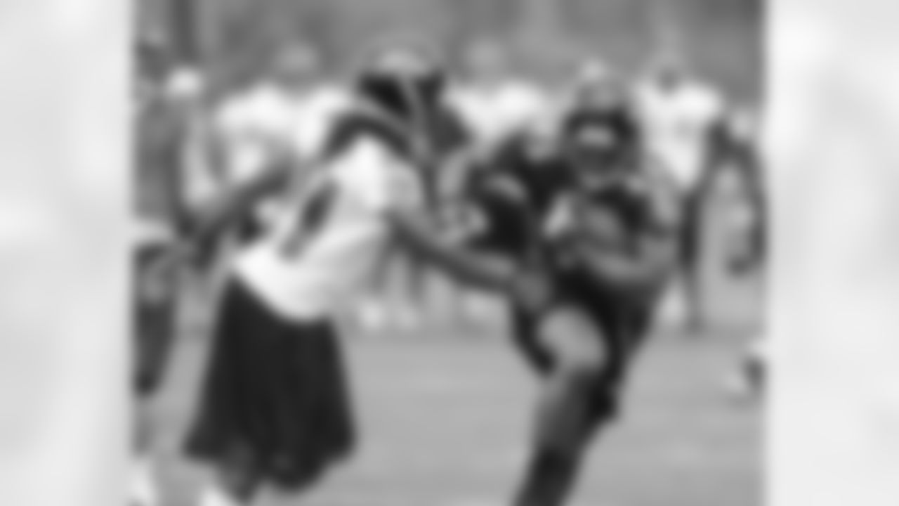 The Ravens hold their first mandatory mini-camp of 2009 at their Owings Mills Training Facility in May 2009.