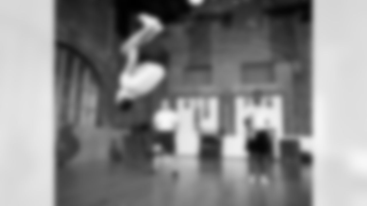 Tryouts continued at Merritt Athletic Club to make the 2011 Ravens cheerleading squad.