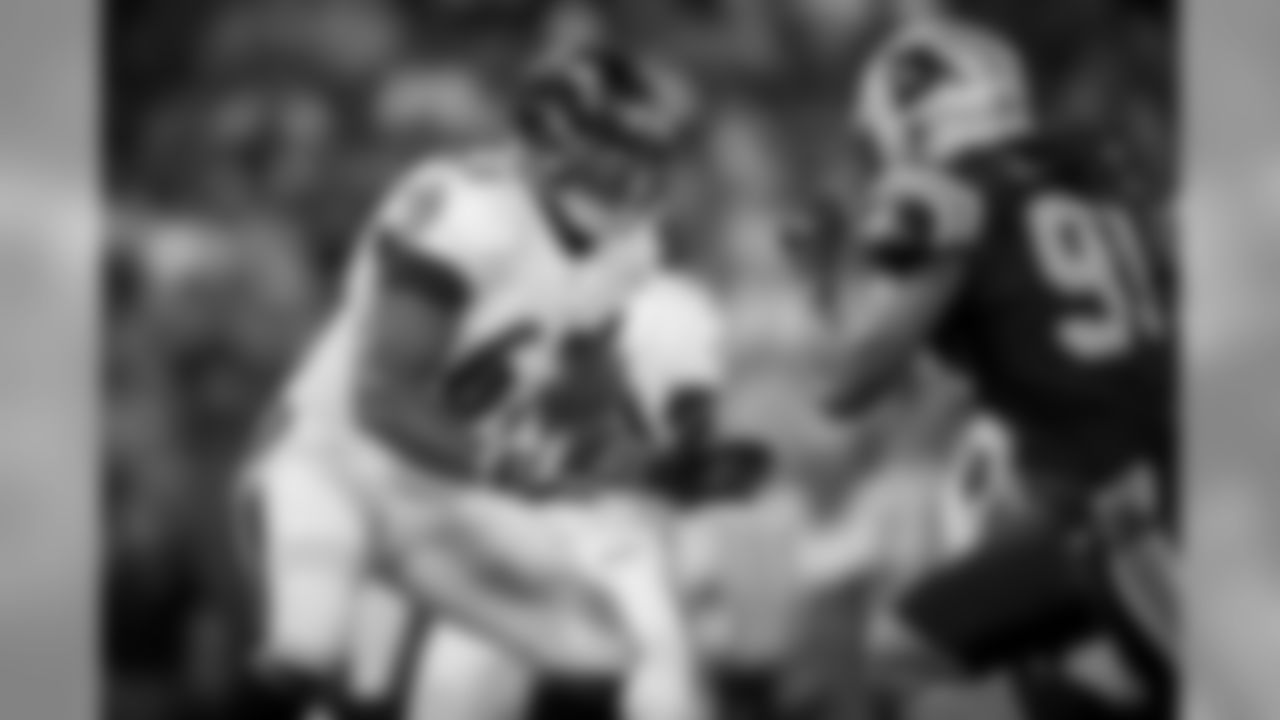 Entering his second year, the 6-foot-6, 320-pound blocker is looking to prove that he's capable of handling a starting job. Stephane Nembot has the size and power to play at right tackle. It's always been an issue of technique and understanding of the game considering he got a late start after growing up in Cameroon.