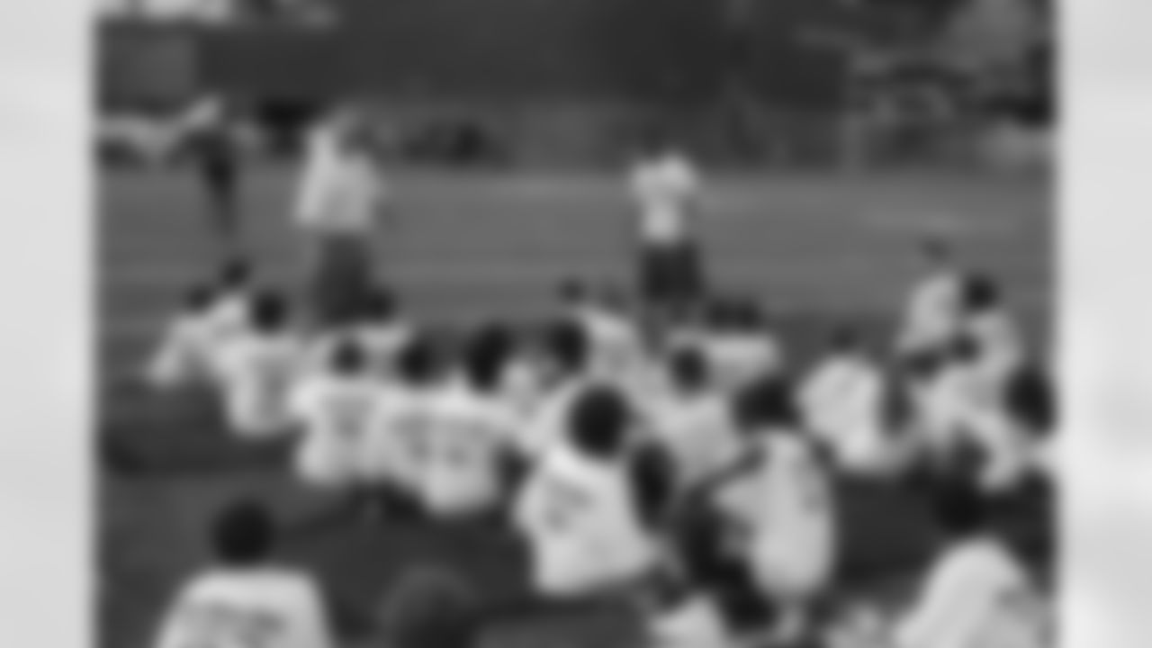 Ray Rice holds a youth football camp in his hometown of New Rochelle, New York in June 2009. [Photos courtesy of Kevin O'Brien]