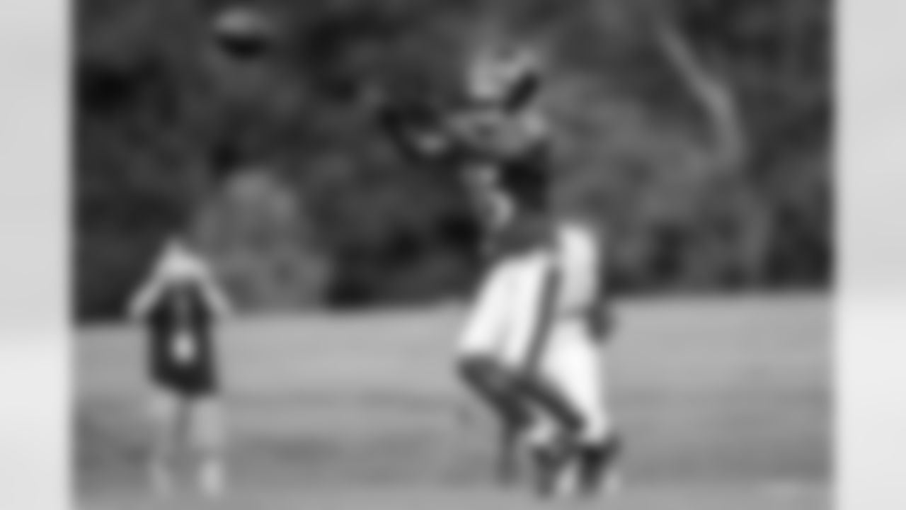 WR Marquise "Hollywood" Brown
After giving fans an elongated teaser on social media this summer, Brown has delivered since stepping back on the field with a healthy foot and added muscle. He says he's not to his top speed yet, but he's still blowing by the Ravens' Pro Bowl cornerbacks multiple times every practice. He had two long touchdowns on Friday, going deep for one and then just outrunning everyone on a shallow crossing route on the other.