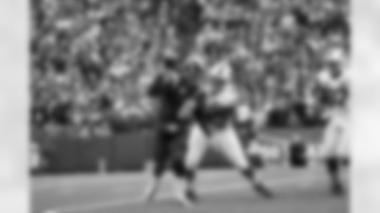 Carrington, a third-round pick in 2010, never really panned out in Buffalo. He played just three games last year due to a quadriceps injury. But he's scheme versatile and huge at 6-foot-5, 301 pounds. Carrington would help fill in for the departed Jones.