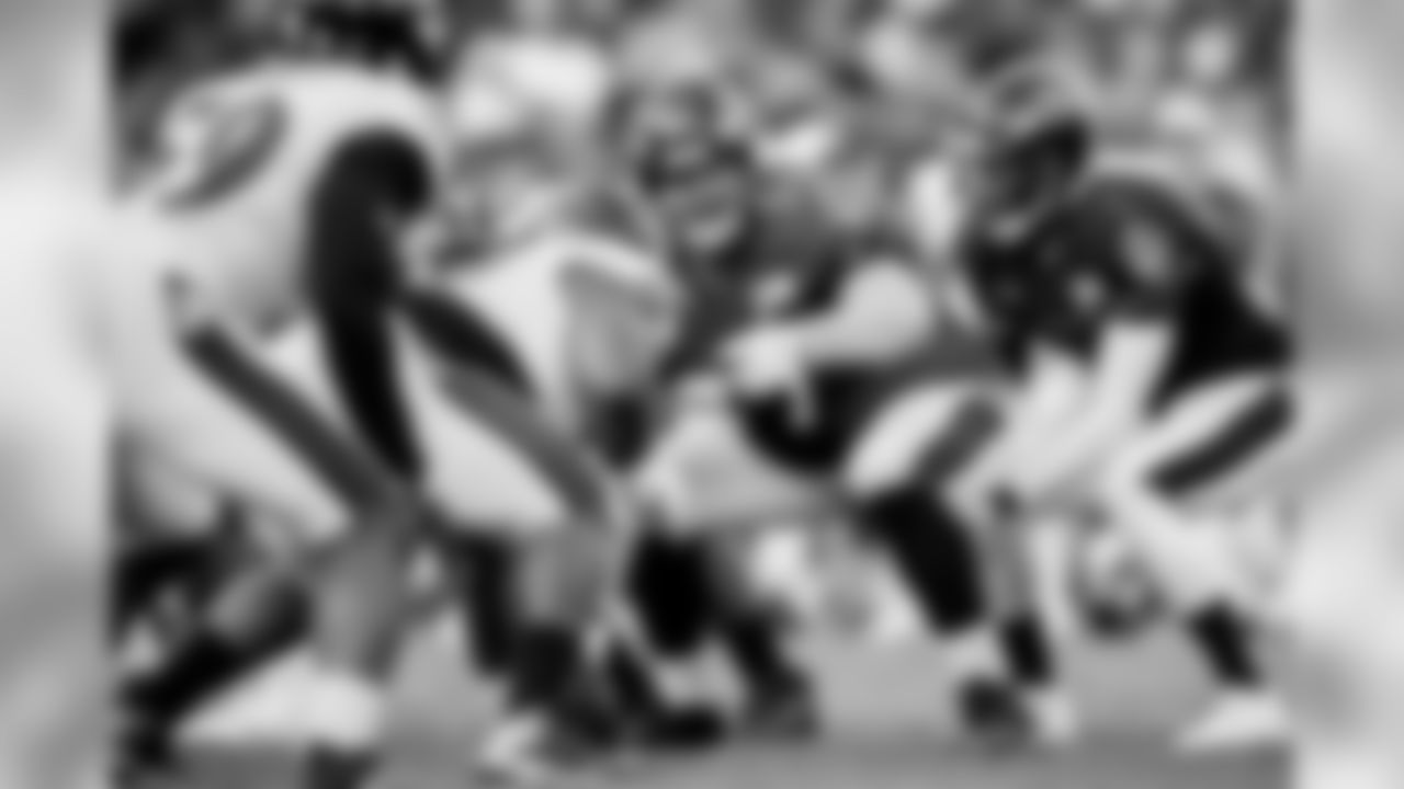 C Bradley Bozeman and QB Robert Griffin III