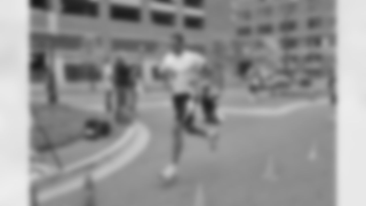 The 5K Fun Run was held to support Brigance's Brigade, the foundation created by longtime Baltimore football fixture O.J. Brigance who is currently fighting amyotrophic lateral sclerosis (ALS).
