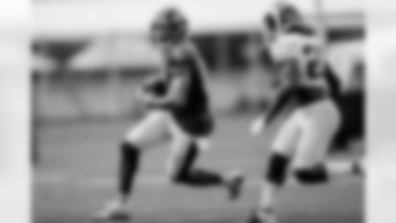 WR Jordan Lasley
Lasley plays with an edge that stands out on the practice field. He seems to make a big catch every day. Also notable was how he played on special teams during the Ravens' preseason opener. He came flying down the field to make a tackle on punt coverage.