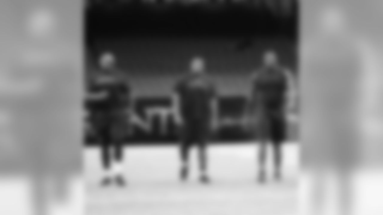 eugenemonroe60 [Eugene Monroe]: #60SmoothHowYouWantIt @jzutt7176 [Jeremy Zuttah] #blackcenternation and @kosevendeuce [Kelechi Osemele] #GuyHasNoChill gettin in a quick workout