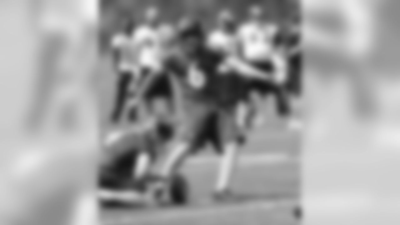 The Ravens hold their first mandatory mini-camp of 2009 at their Owings Mills Training Facility in May 2009.
