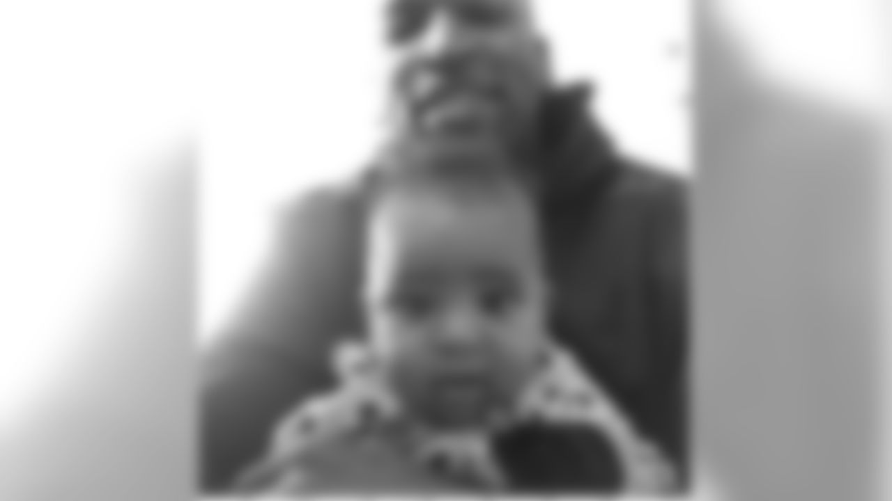 eugenemonroe60 [Eugene Monroe]: My boy. My son. Lord help me raise him up as you would! #family #fatherhood #faith #nfl #dmv #baltimore #ravens