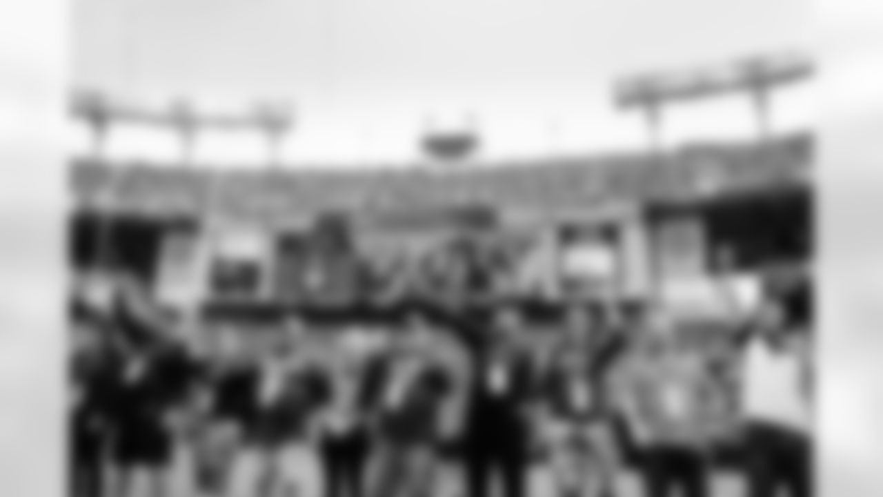 Prior to every game, 10 PSL Owners and guests are recognized on the Ravens Vision board!