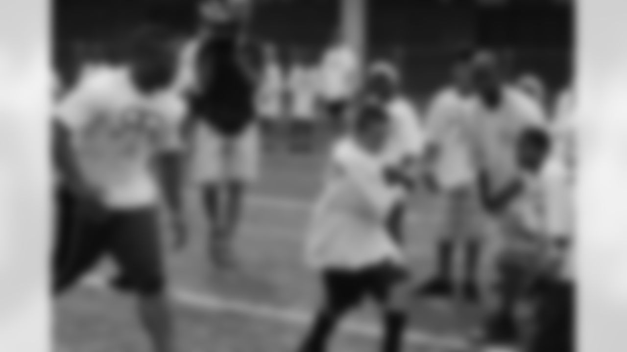 Ray Rice holds a youth football camp in his hometown of New Rochelle, New York in June 2009. [Photos courtesy of Kevin O'Brien]