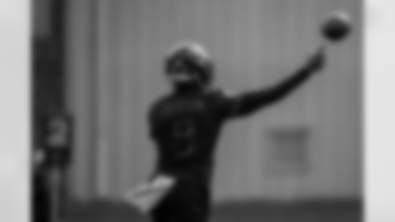The Baltimore Ravens held practice at the Under Armor Performance Center in Owings Mills, MD on Wednesday, October 5, 2022.