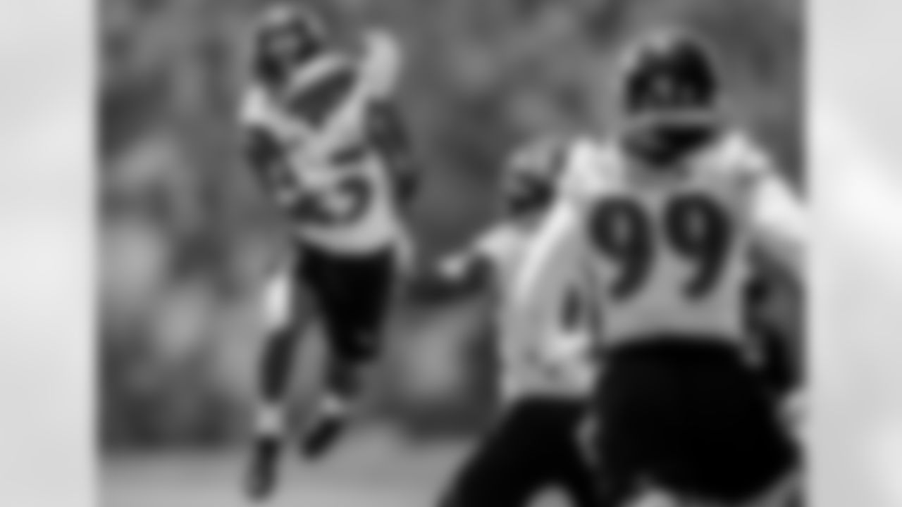 CB Tavon Young
Young had a stretch of three straight practices with an interception. He continues to be around the ball and pester whoever lines up in the slot.