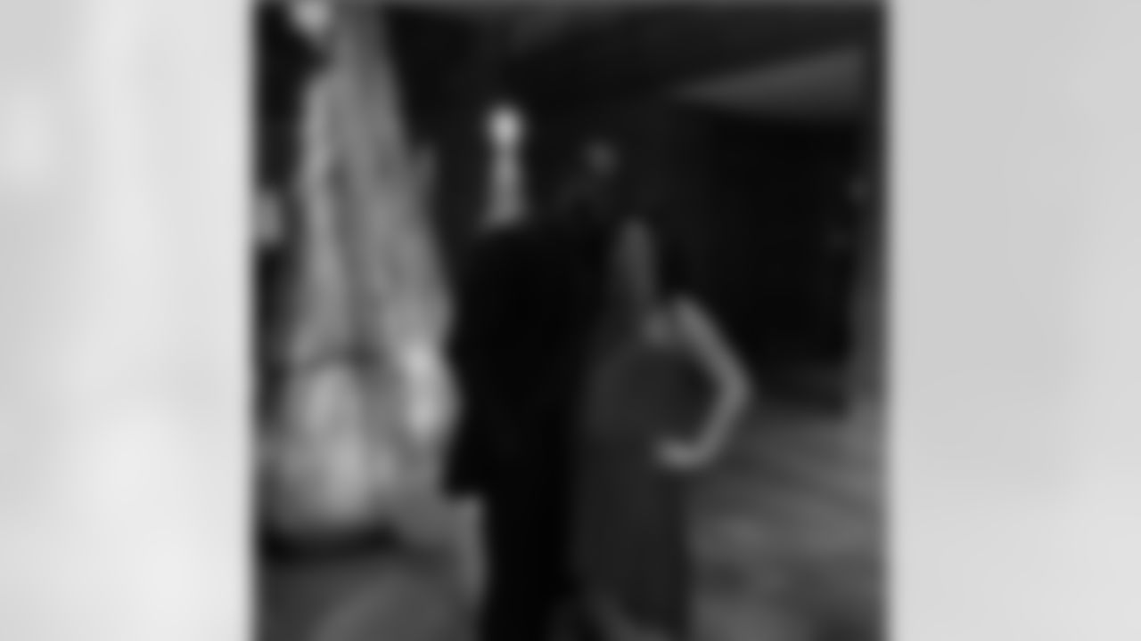 diggz32 [James Ihedigbo]: @grahamali23 @ravens Christmas party with the wifey @mrsdiggs32 #familyovereverythingbutgod