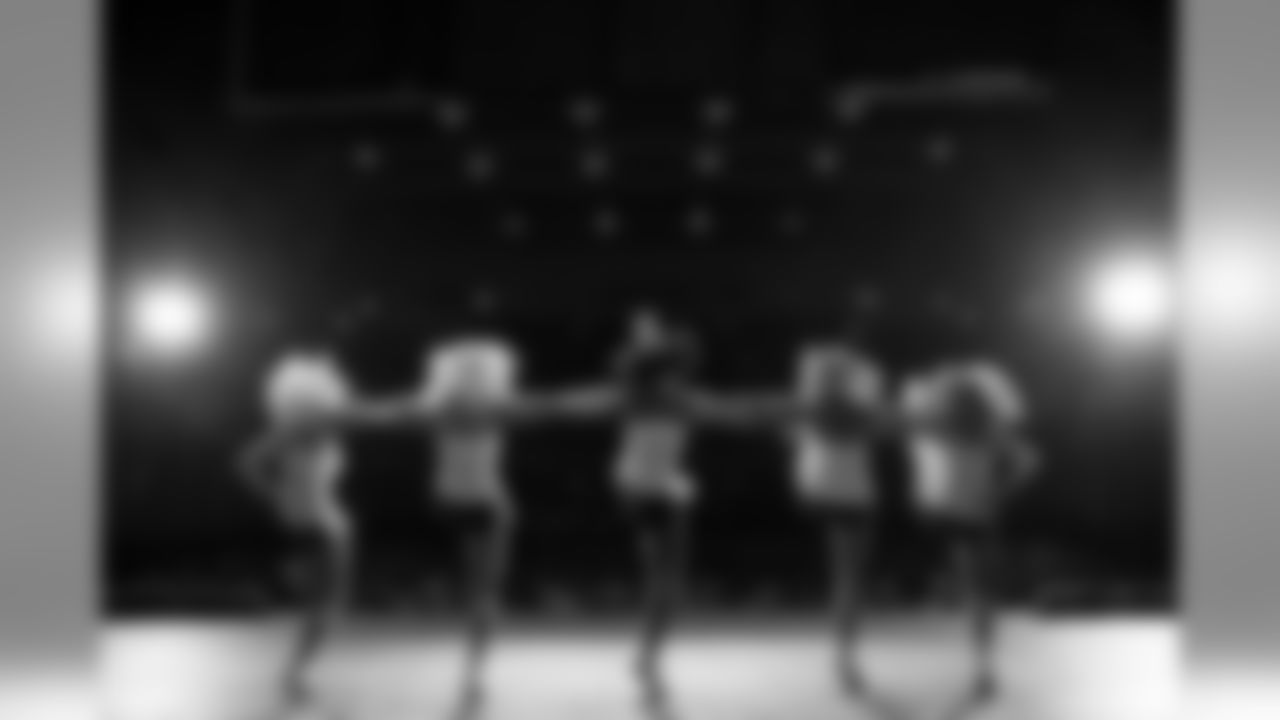 The scenes from the Modell Performing Arts Center At The Lyric, as the final 60 members of 2012 Ravens Cheerleading Squad were selected in front of a crowd of people.