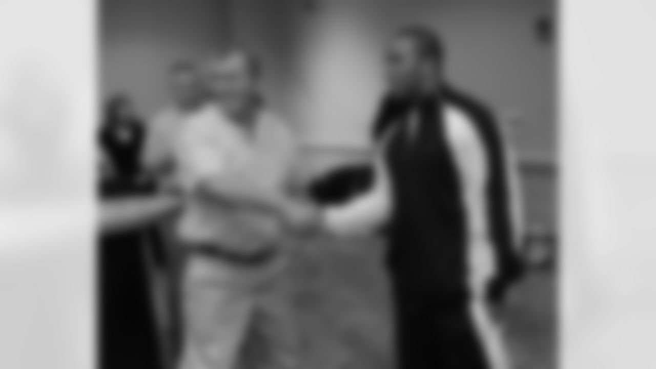 Ten winners and a guest traveled on the team plane to Pittsburgh to watch the Ravens take on the Steelers. The winners were selected as part of the Ravens Cash Fantasy second chance drawing.