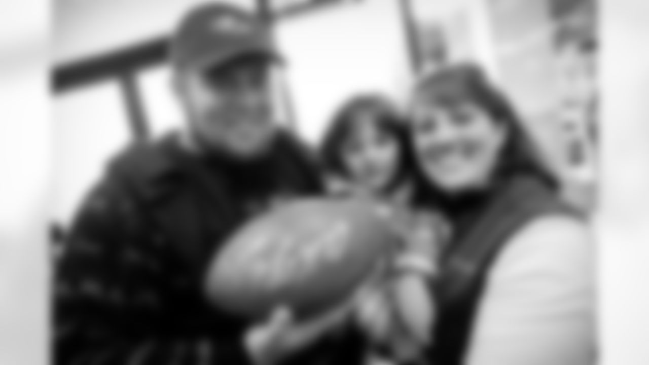Ravens fans showed their purple pride on Black Friday, November, 27, 2009. Fans were joined by Ravens cheerleaders, Playmakers and Ravens mascot Poe and some lucky fans won autographed memorabilia.