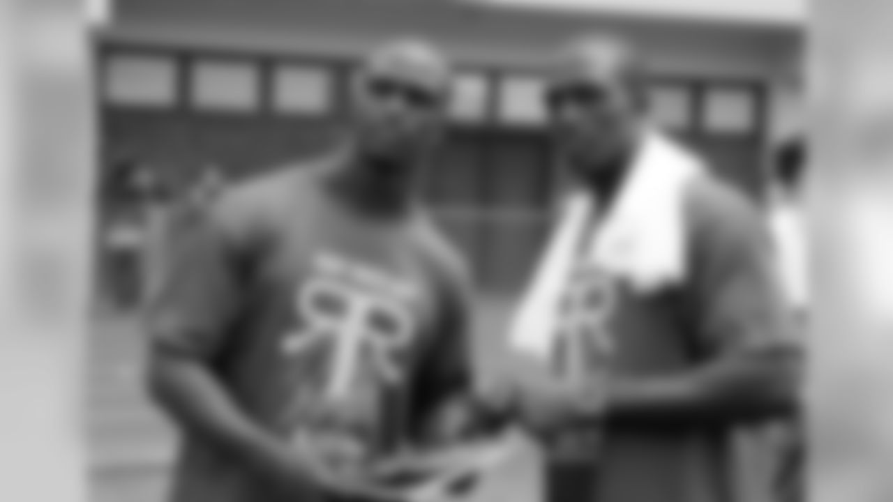 A whopping 558 children attended Ray Rice Day on Saturday, June 12, 2010 in New Rochelle, NY. Rice was joined by Ravens teammates Michael Oher, Lardarius Webb and Joe Flacco, who helped run the football camp for less privileged children.