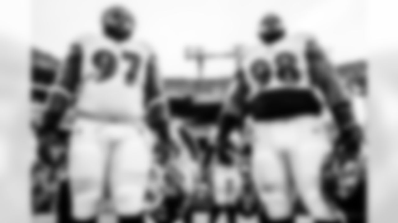 DT Michael Pierce and DT Brandon Williams