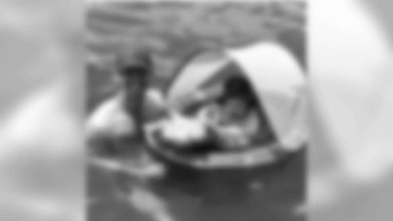 jtuck9 [Justin Tucker] Bobbin' in the lake and our first boat ride!