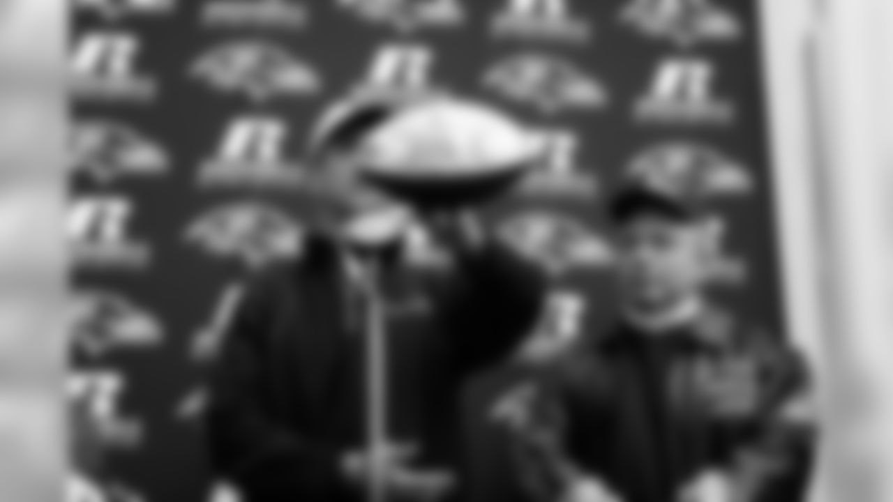 After the 20-14 win over the Cleveland Browns on December 24, 2011, the Baltimore Ravens became undefeated at home, 8-0, for the first time in franchise history. Head Coach John Harbaugh presented the winning game ball to the Ravens' fans. Long time seaso