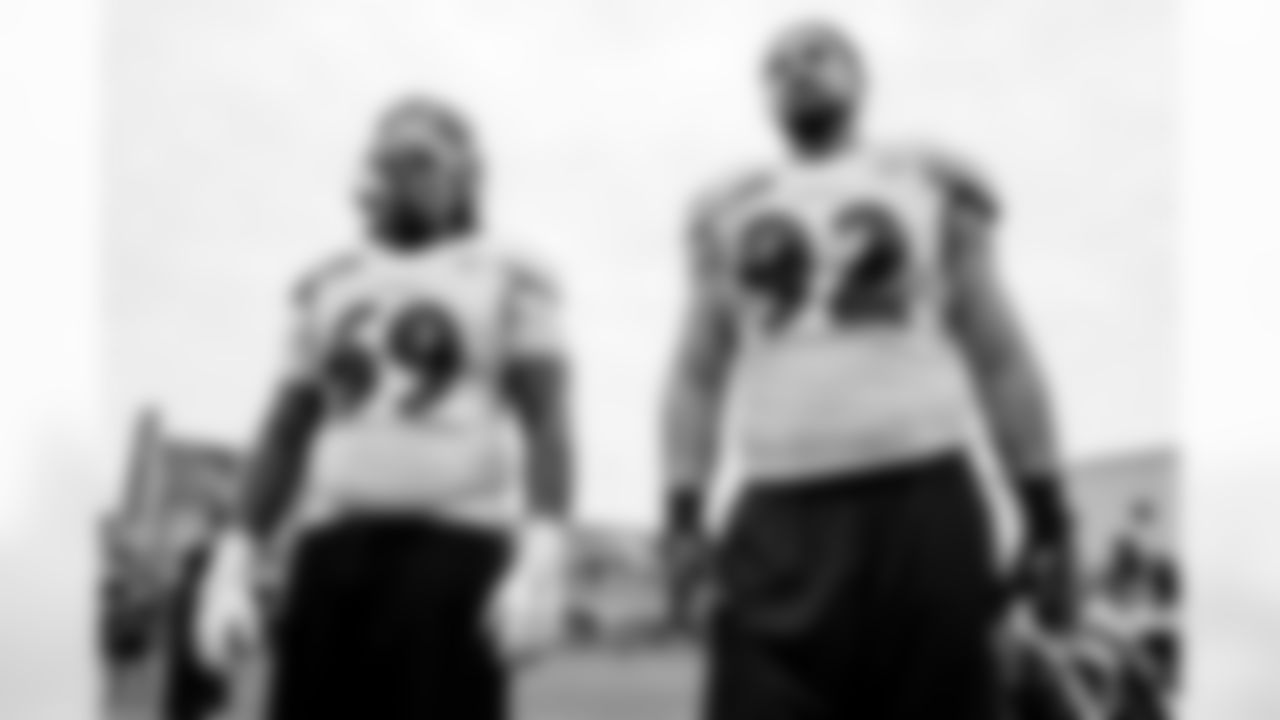 DT Willie Henry and DE Bronson Kaufusi