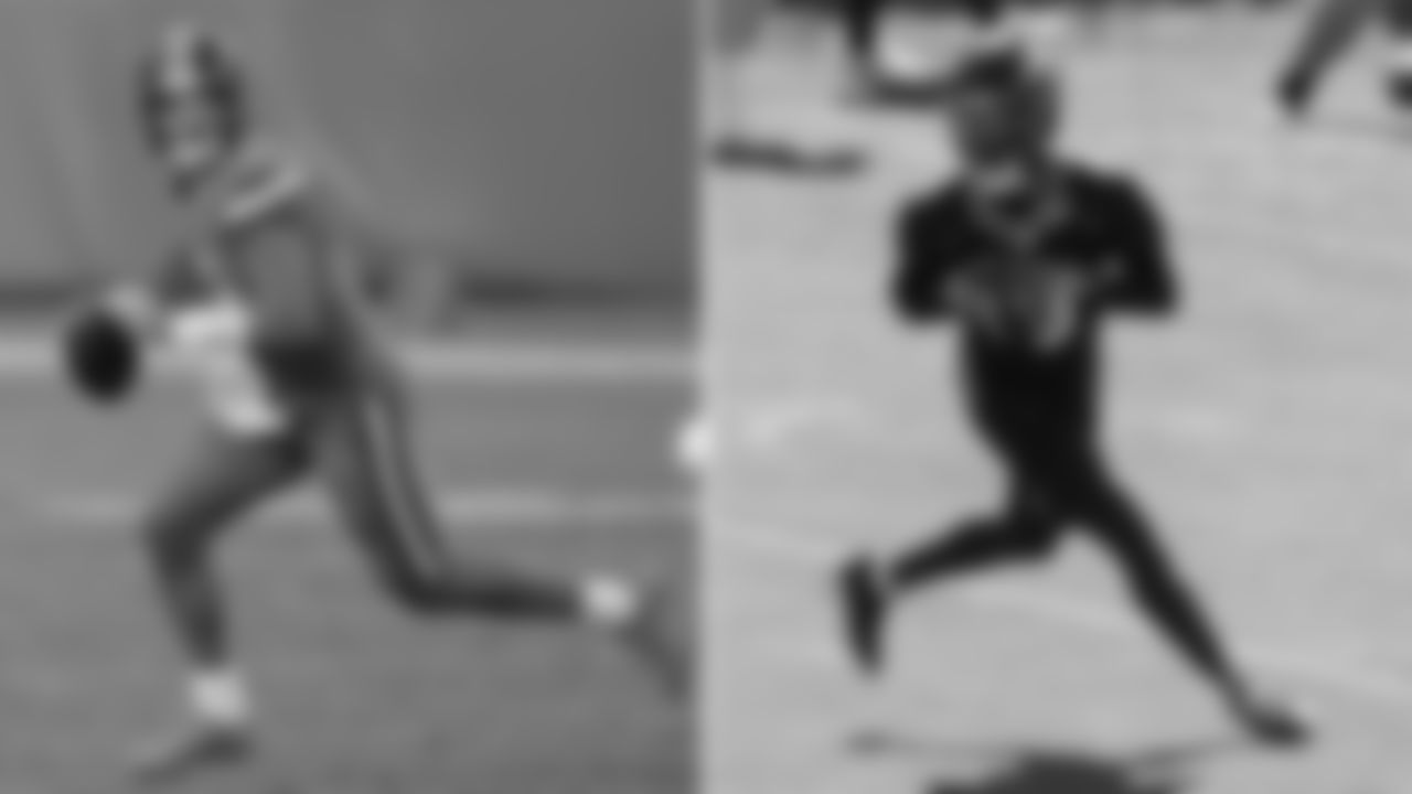 Drew Lock/Teddy Bridgewater, Week 4 at Denver Broncos
Lock's career stats: 18 games, 59.1% completions, 23 touchdowns, 18 interceptions, 79.1 QB rating
_2020 stats:_ 57.3% completions, 2,933 yards, 16 touchdowns, 15 interceptions, 75.4 QB rating
Bridgewater's career stats: 59 games, 66.5% completions, 53 touchdowns, 36 interceptions, 89.5 QB rating
_2020 stats:_ 69.1% completions, 3,733 yards, 15 touchdowns, 11 interceptions, 92.1 QB rating
Lock and Bridgewater will wage a training camp battle to determine the starter, but neither quarterback has ever faced the Ravens. The 24-year-old Lock has been inconsistent during his two years with Denver, while the 28-year-old Bridgewater is with his fifth NFL team, trying to reestablish himself after a devastating 2017 knee injury.