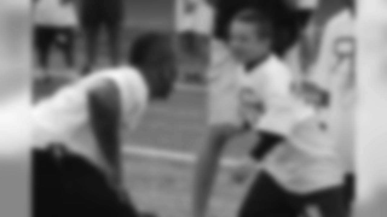 Ray Rice holds a youth football camp in his hometown of New Rochelle, New York in June 2009. [Photos courtesy of Kevin O'Brien]