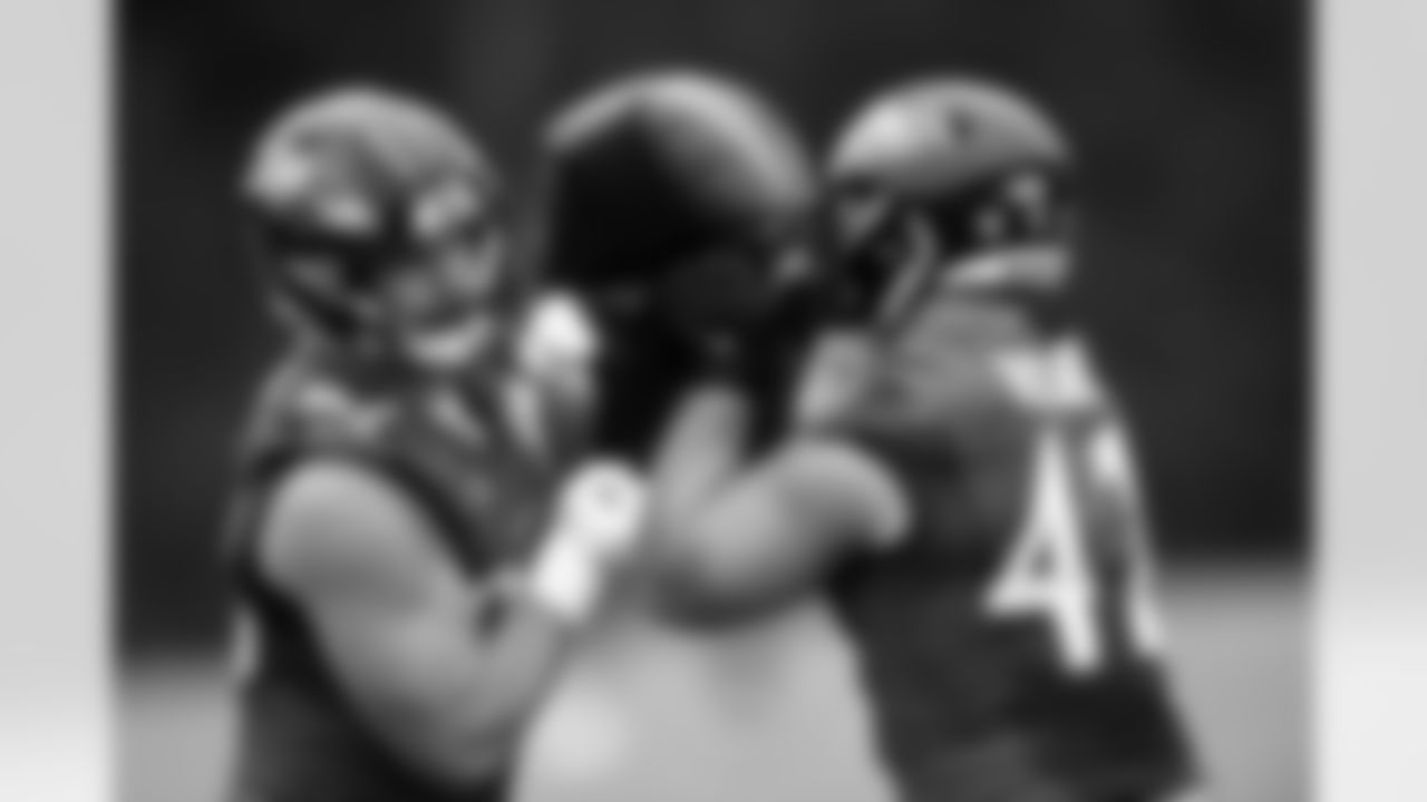 TE Nick Boyle and FB/DL Patrick Ricard