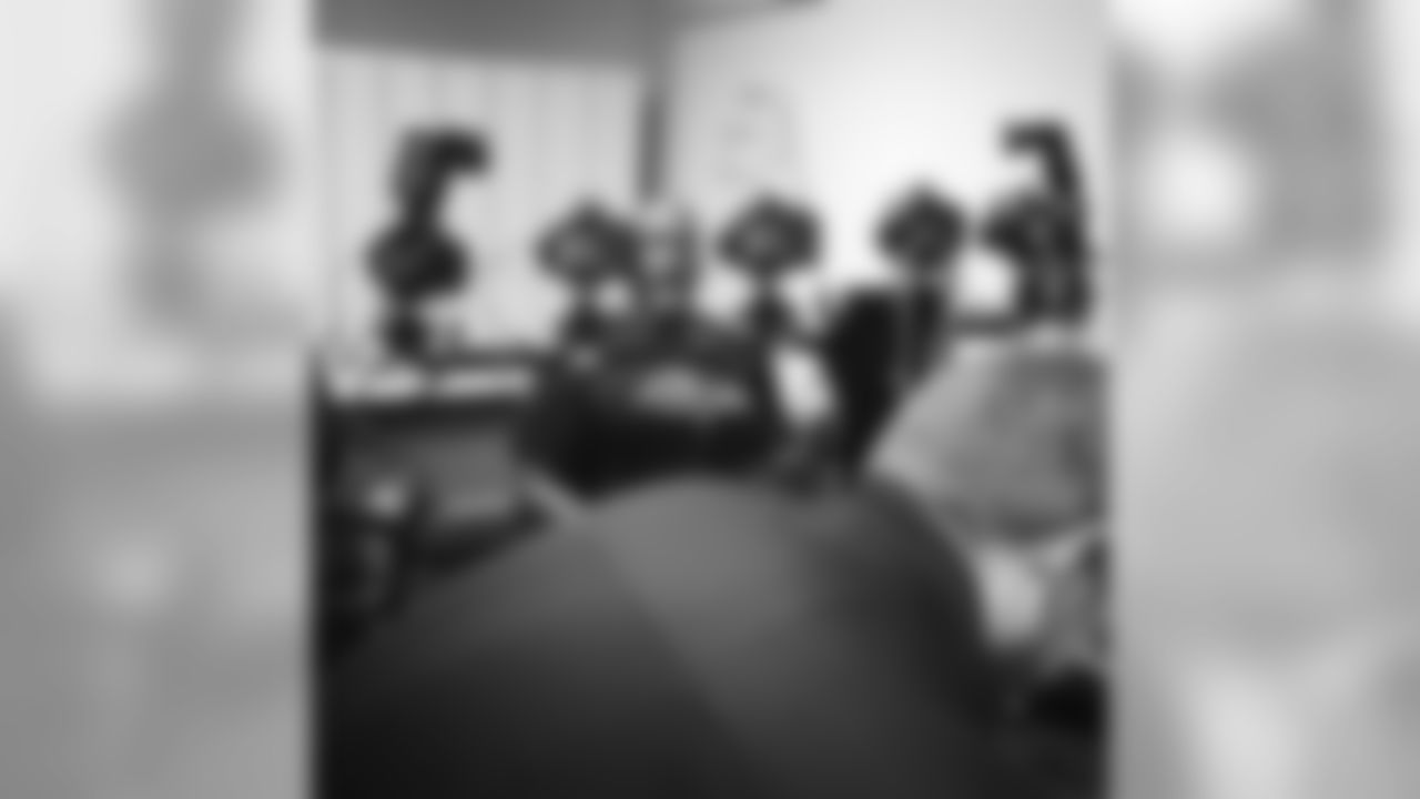 eugenemonroe60 [Eugene Monroe]: In with EA Sports. Our faces should be pretty accurate in next year's Madden. #nfl #madden #easports #baltimore #ravens #dmv #nike #trainingcamp