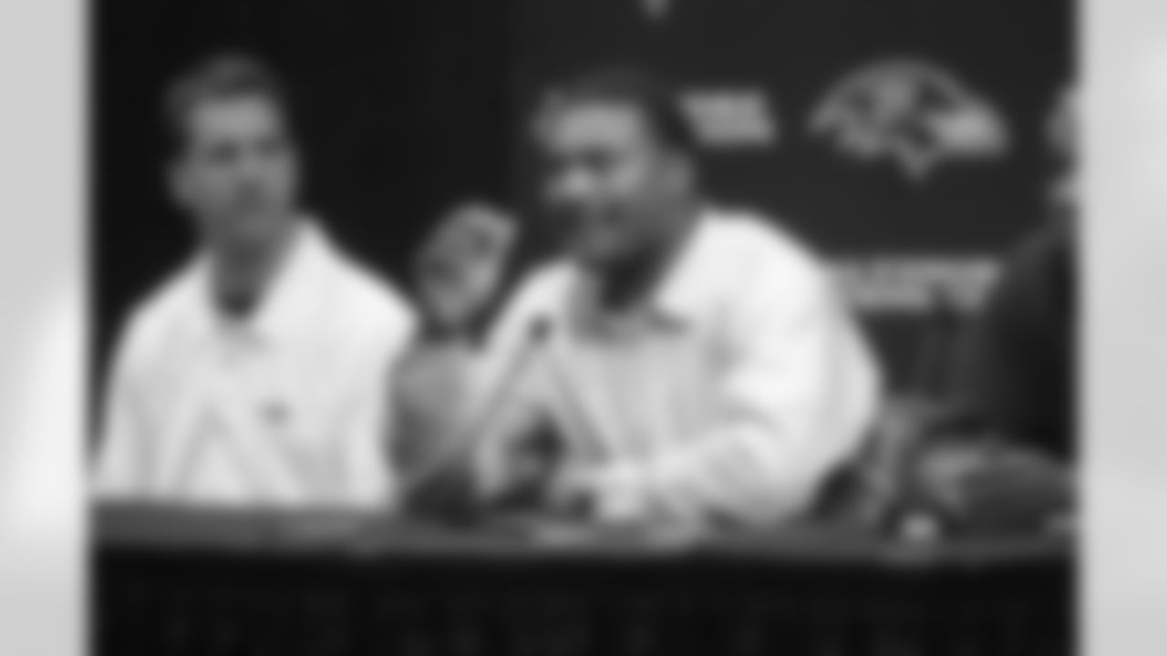Steve McNair announced his retirement on Thursday, April 17, 2008 at the Ravens Owings Mills Training Facility.