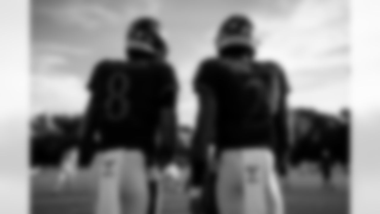 QB Lamar Jackson and QB Tyler Huntley.
