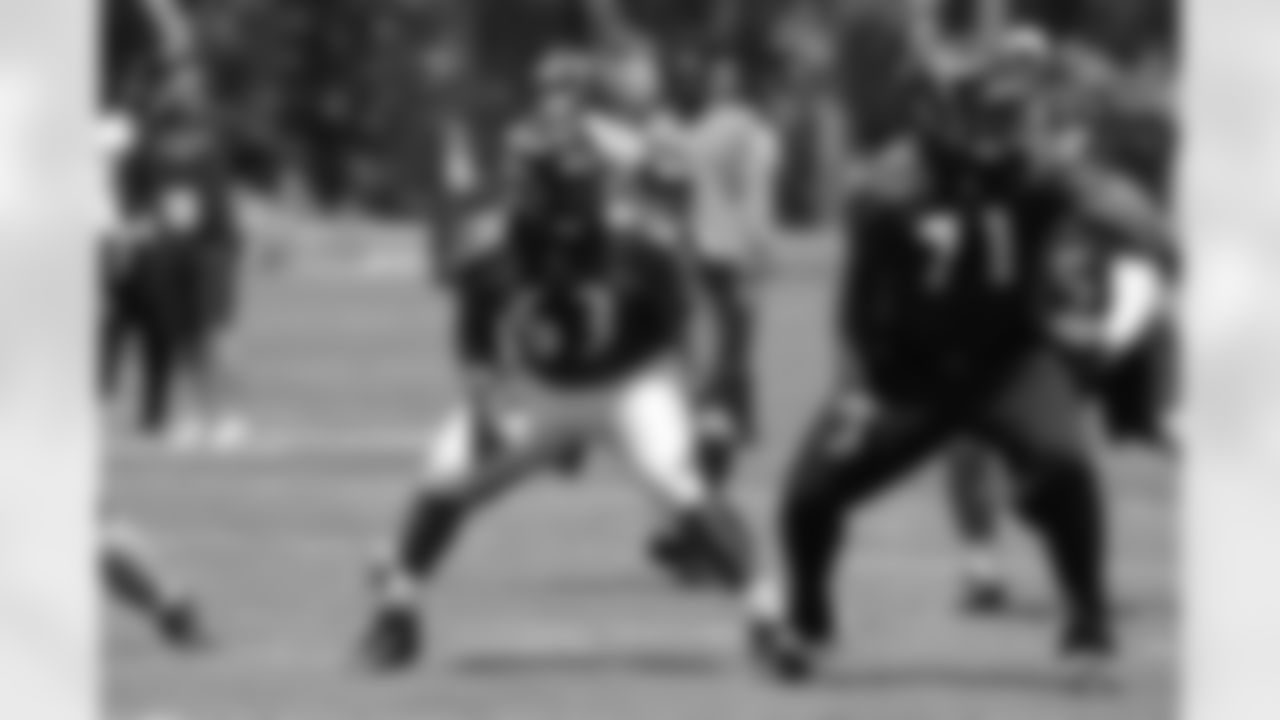 The Ravens hold a passing camp at their Owings Mills training facility in May 2009.