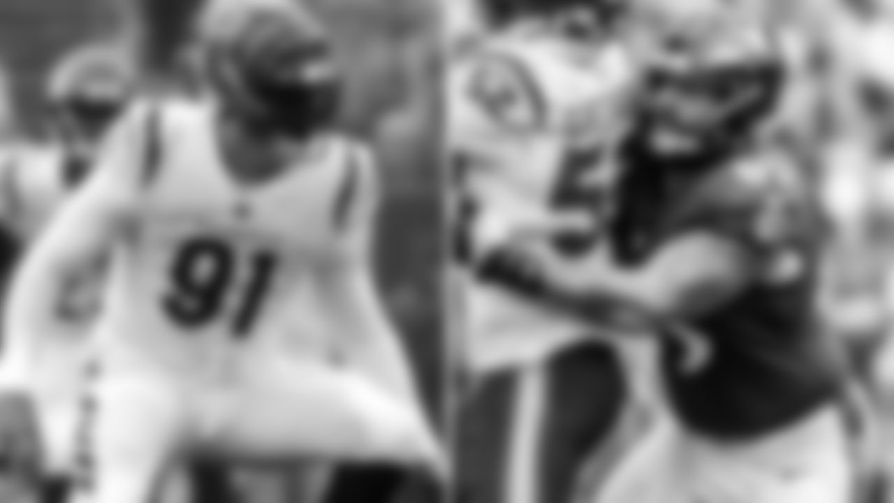 LT Patrick Mekari vs. DE Trey Hendrickson
Hendrickson is one of the Bengals' top defensive players and logged a sack in his opener. Expected to step in for Ronnie Stanley at left tackle, Mekari is a savvy veteran who will have his hands full throughout the game.