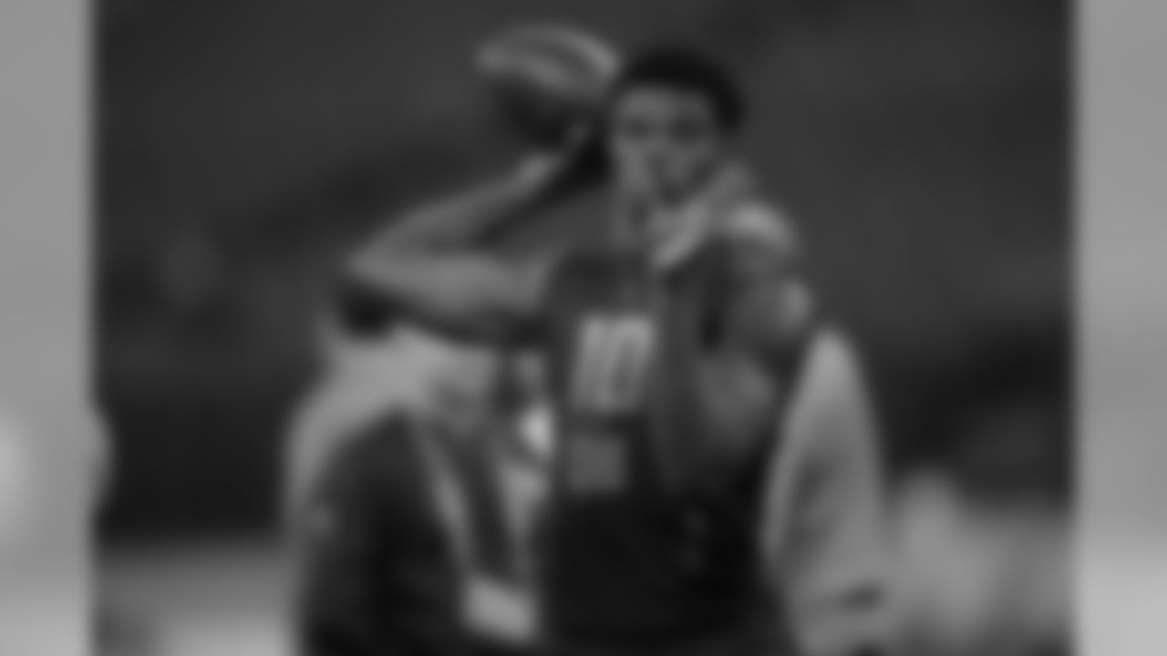 Jackson came to the Combine to prove that he should be drafted as a quarterback, and thus did not run the 40-yard dash or do any of the other tests that would show his gifted dual-threat abilities. But after choosing just to throw, he wasn't as crisp as some of the other quarterbacks.