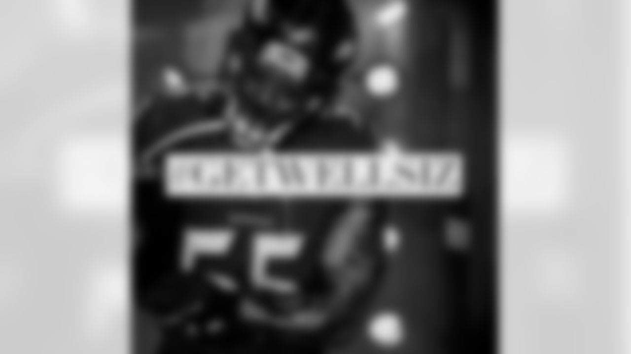 ravens[Baltimore Ravens]: Help us wish our man well. Upload your picture and video messages to Suggs using #GetWellSiz.