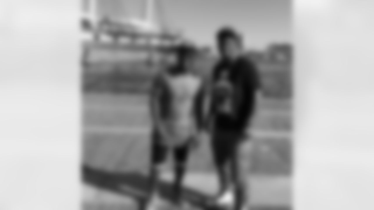 jforsett[Justin Forsett]: #GoldenBears in BMore! Just showing my former Cal teammate and offseason workout partner Jeremy Ross the city #RavensNation