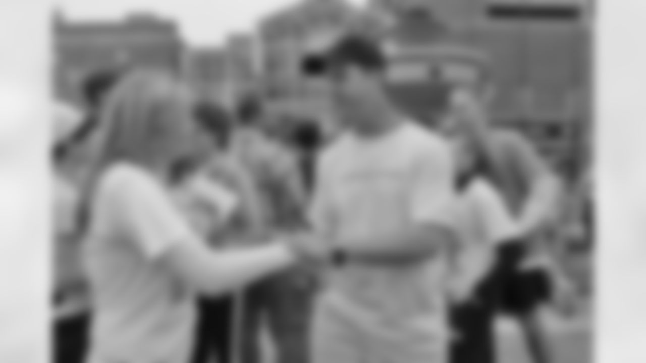 The 5K Fun Run was held to support Brigance's Brigade, the foundation created by longtime Baltimore football fixture O.J. Brigance who is currently fighting amyotrophic lateral sclerosis (ALS).
