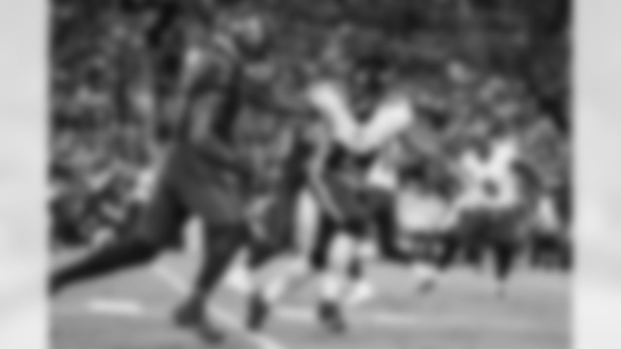 CB Marcus Peters
The Panthers have a dangerous receiver in D.J. Moore, and Peters loves a challenge. No corner in the NFL has more picks than Peters (32) since 2015, and Mayfield is a quarterback who takes chances.