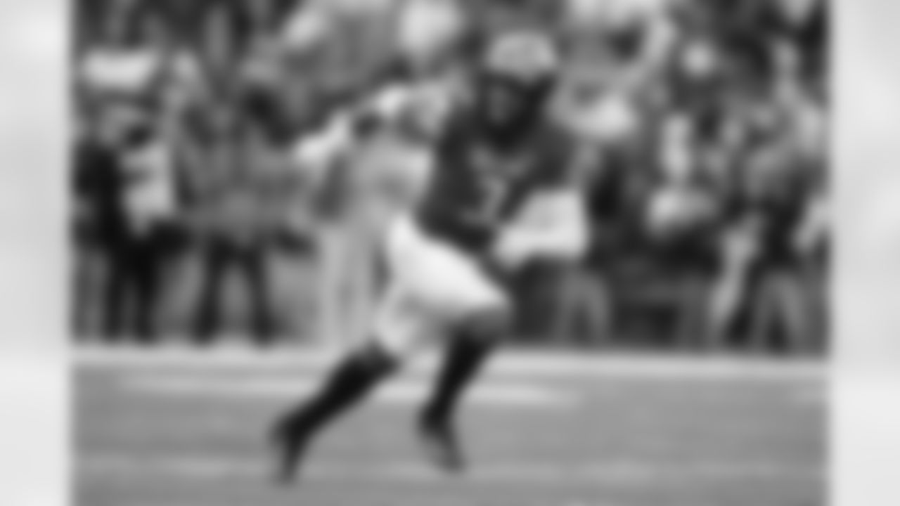 Nick Cross
A three-time All-Big 10 honorable mention, Cross had a career-high three interceptions last season along with 66 tackles, three sacks and two forced fumbles. That ability to create turnovers is something that could catch the Ravens' eye. While in high school, Cross said he learned how to play safety studying tape of all-time greats, including Ravens Hall of Famer Ed Reed. Cross improved every season while at Maryland and if drafted by the Ravens, he's the kind of film study fanatic that starting safety Chuck Clark would likely take under his wing. (AP Photo/Julio Cortez)